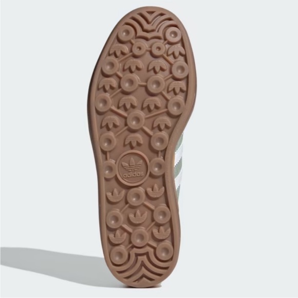 adidas Gazelle Bold Sage Silver Green Gum Sole - Picture 7 of 11